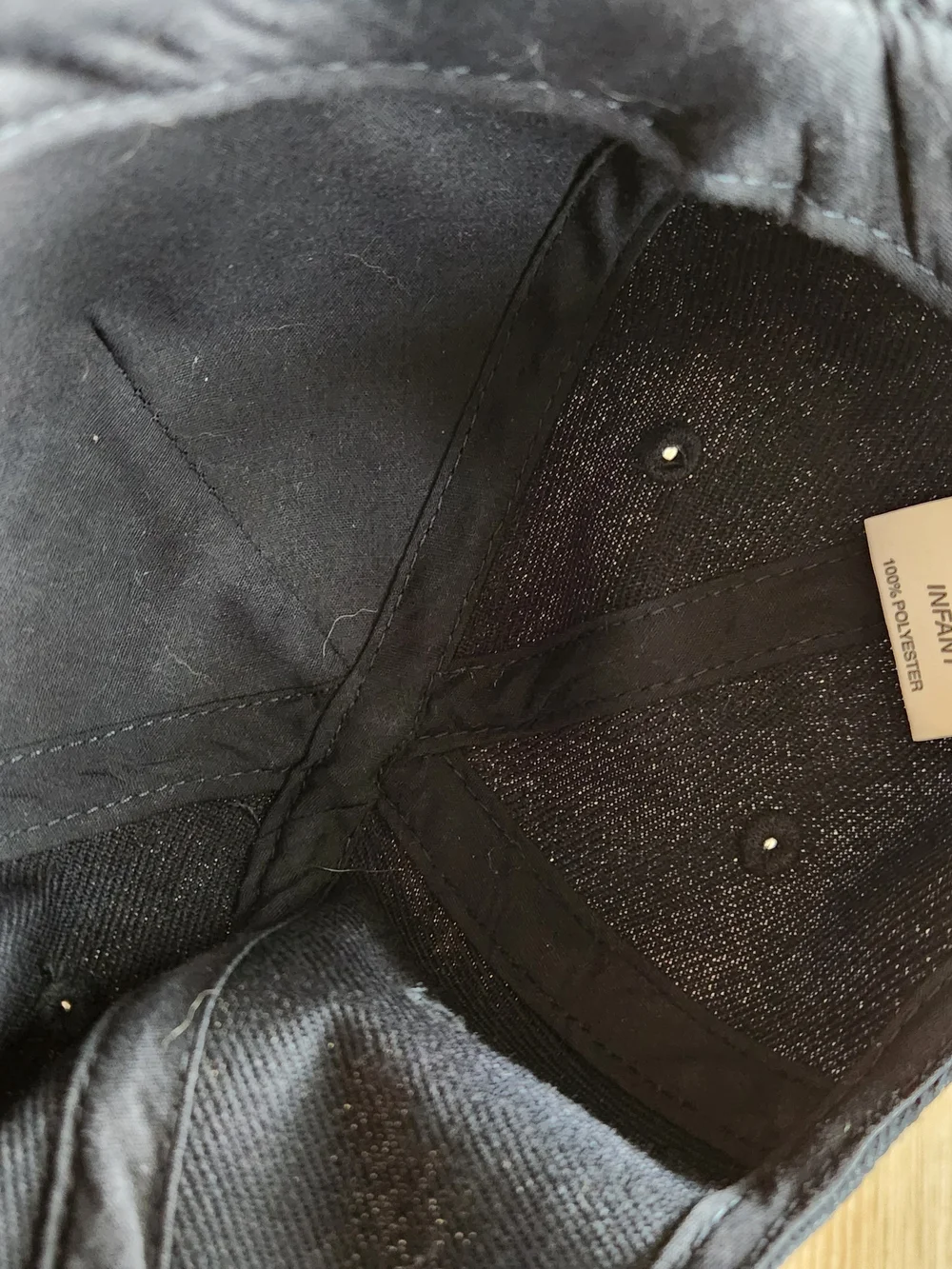 Navy Patch Baseball Cap -